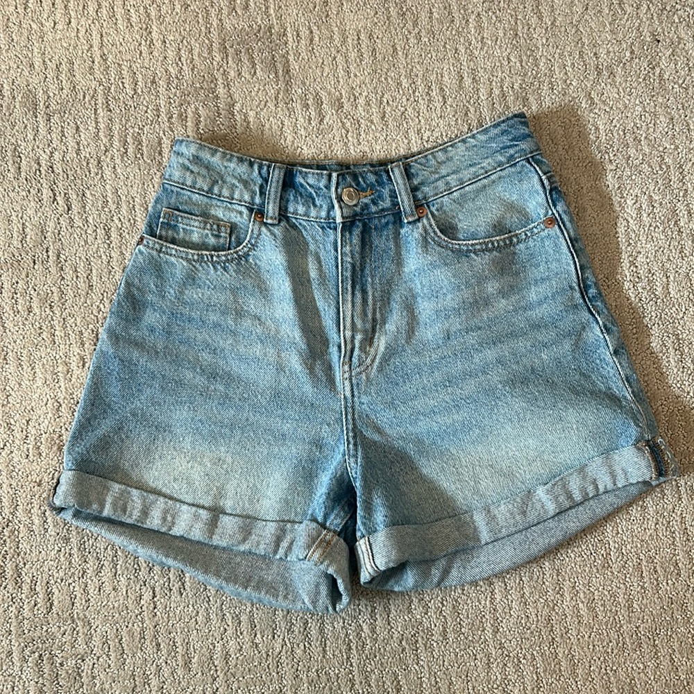 H&M Blue Denim Shorts